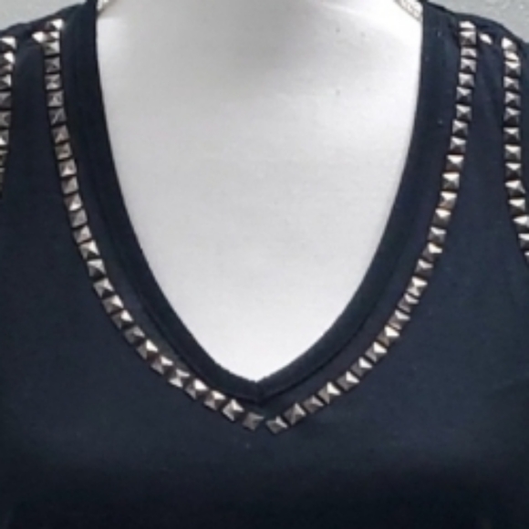 Hot topic black lace cutout tank top - Picture 9 of 10